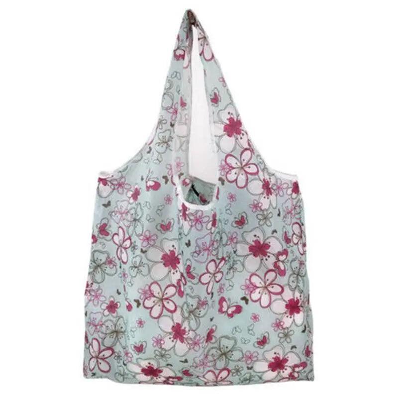 Reusable Foldable Light Waterproof Shopping Bags Carry bag Grocery Big - B-15