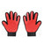 Pet Dog Cat Massage Hair Removal Grooming Comb Touch Cleaning Brush Magic Glove - Red Left Hand