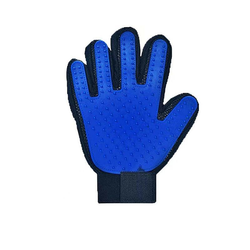 Pet Dog Cat Massage Hair Removal Grooming Comb Touch Cleaning Brush Magic Glove - Red Right Hand