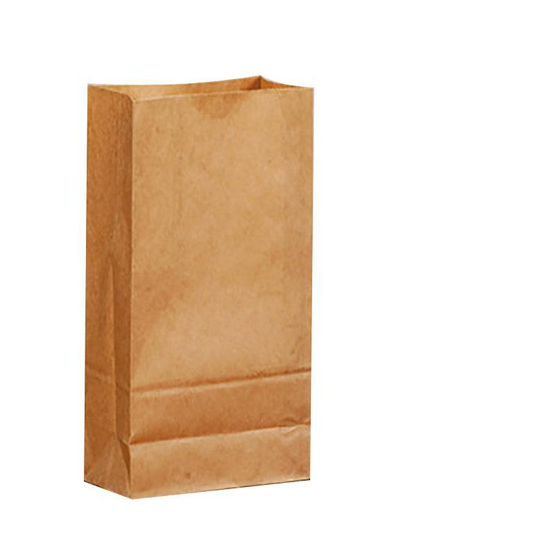 Brown Kraft Paper Bags Take Away Food Lolly Grocery Buffet Craft Gift Market Bag - 15.5 X 10 X 30CM