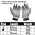 Cut Resistant Gloves for Kitchen Work Food Prep Carving and Fishing Tasks - L