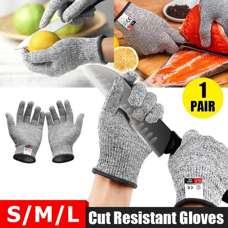 Cut Resistant Gloves for Kitchen Work Food Prep Carving and Fishing Tasks - S