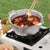 10PCS Duty Aluminum Foil Pots for Hotpot Camping Picnic Tinfoil field cutlery - 4000ml