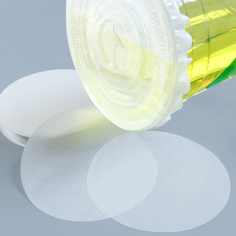 1000pcs Leak-proof Milk Tea Paper Cups Drink Containers Party Favors Supplies - 14cm