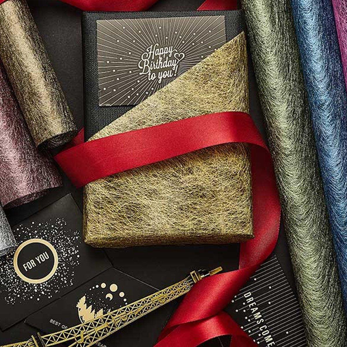 10pcs High Quality Flower Wrapping Paper DIY Bouquet Gift Wrap Floral Supplies - Gold