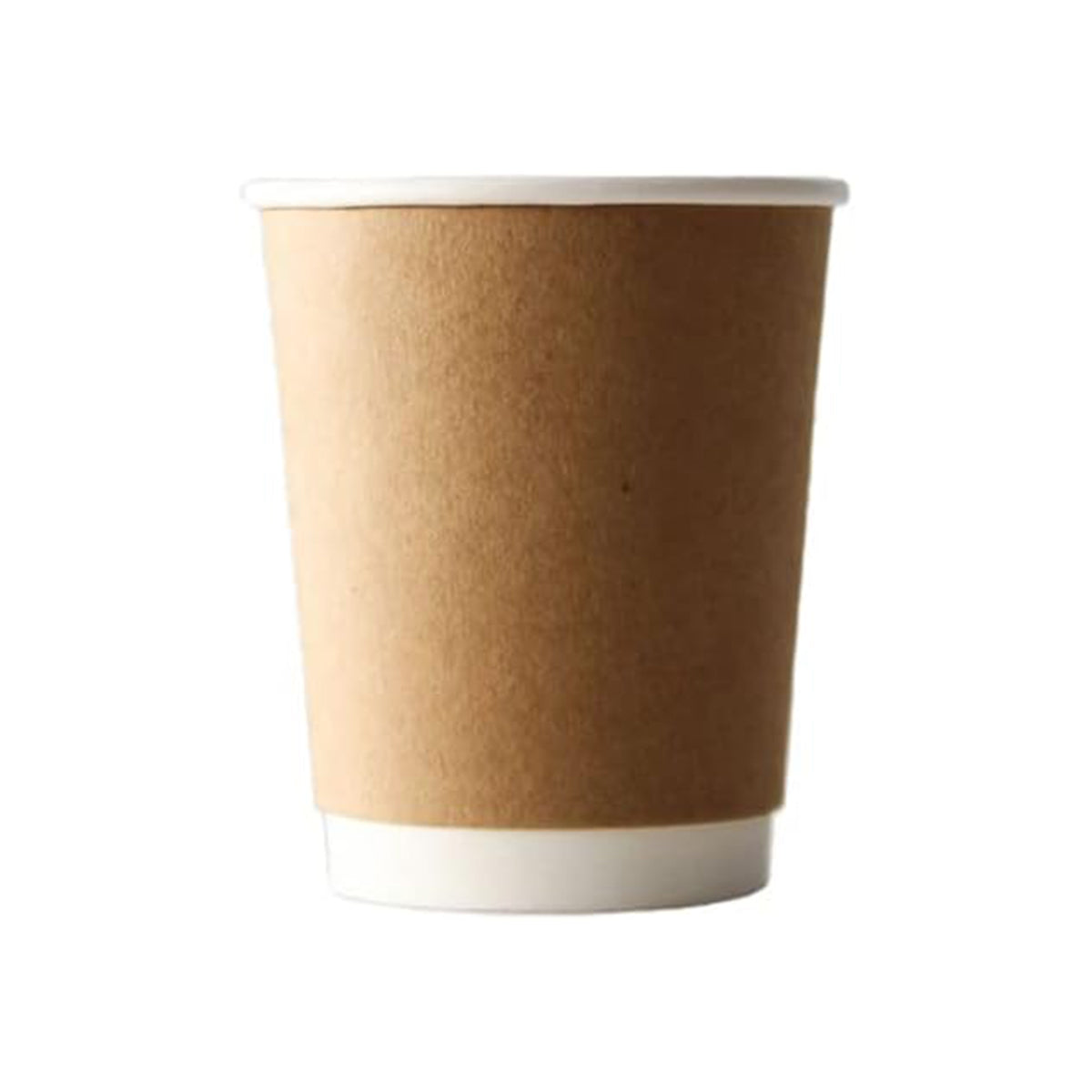 50pcs Disposable Coffee Paper Cups Hot Drink Cups 8/12/16oz for Beverage Use - 8 oz
