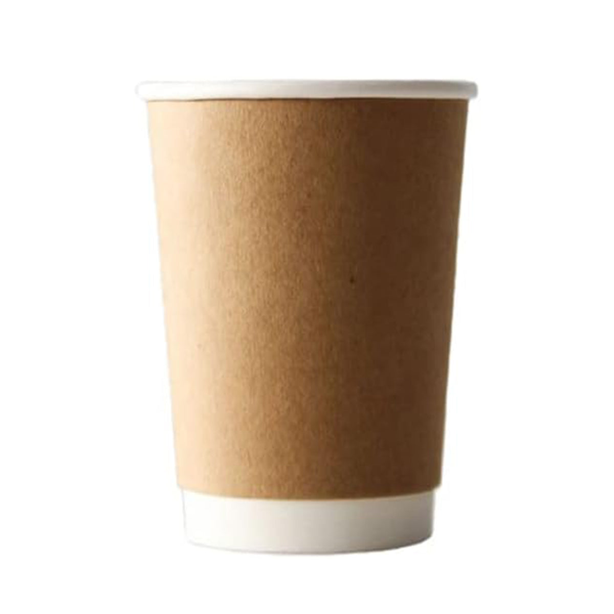 50pcs Disposable Coffee Paper Cups Hot Drink Cups 8/12/16oz for Beverage Use - 8 oz