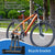 Parking Floor Bike Rack Bicycle Storage Steel Holder Portable Cycling Bike Stand