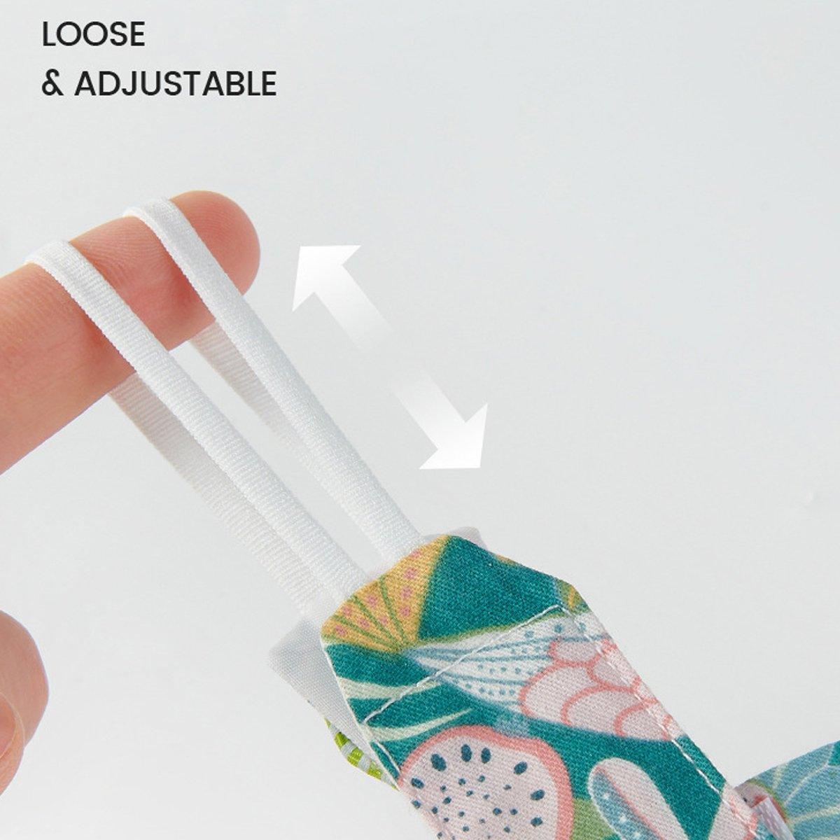 Adjustable Parrot Diaper Bird Flight Suit Tiger Skin Peony Special Supplies - Pink-XS