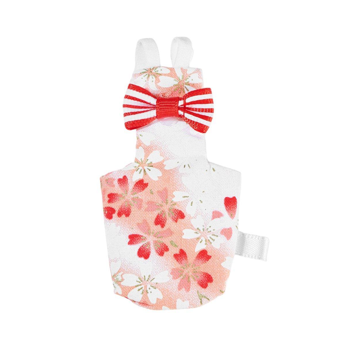 Adjustable Parrot Diaper Bird Flight Suit Tiger Skin Peony Special Supplies - Pink-XS