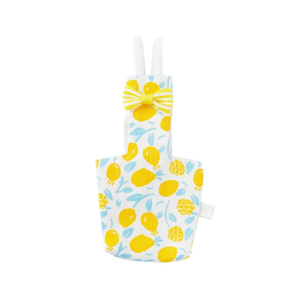 Adjustable Parrot Diaper Bird Flight Suit Tiger Skin Peony Special Supplies - Yellow-XS