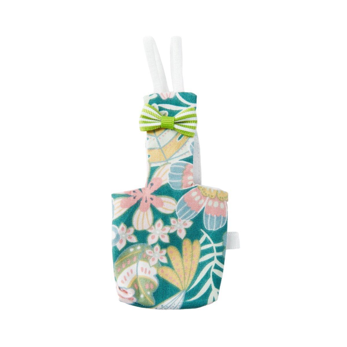 Adjustable Parrot Diaper Bird Flight Suit Tiger Skin Peony Special Supplies - Green-S