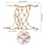 Hanging Climbing Net for Birds and Small Pets Cotton or Hemp Rope Cage Hammock - Cotton Rope