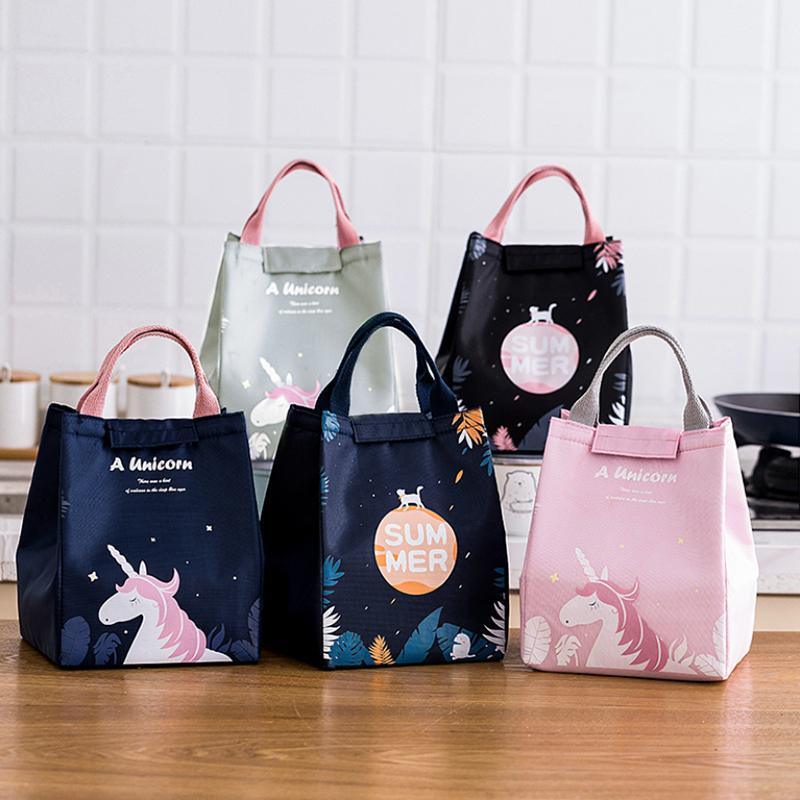 Portable Insulated Thermal Lunch Box Carry Tote Picnic Case Storage Bag 18x24x15cm - E05 (18x24x15cm)