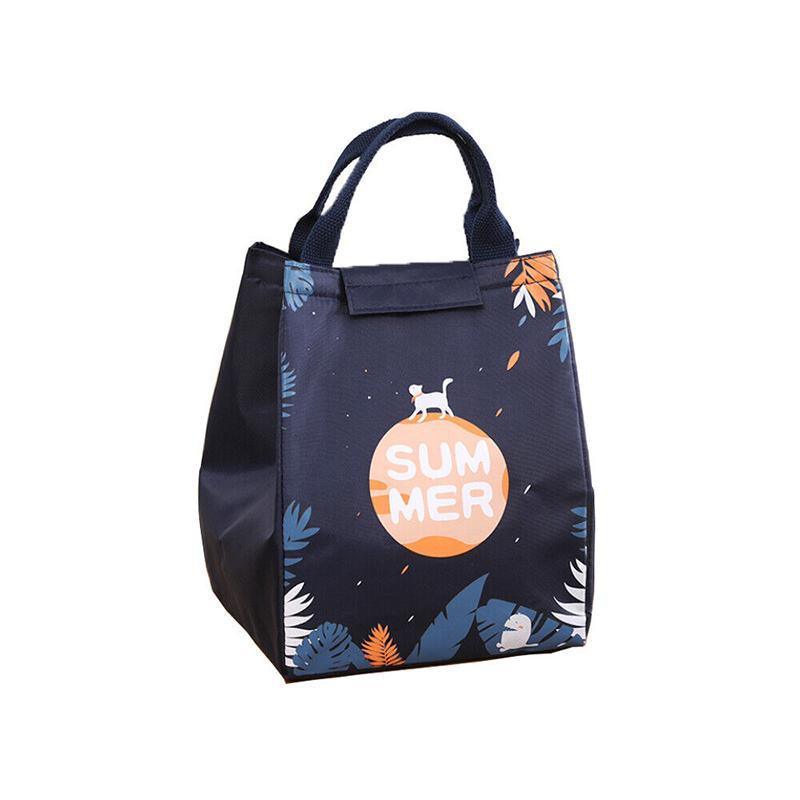 Portable Insulated Thermal Lunch Box Carry Tote Picnic Case Storage Bag 18x24x15cm - E05 (18x24x15cm)