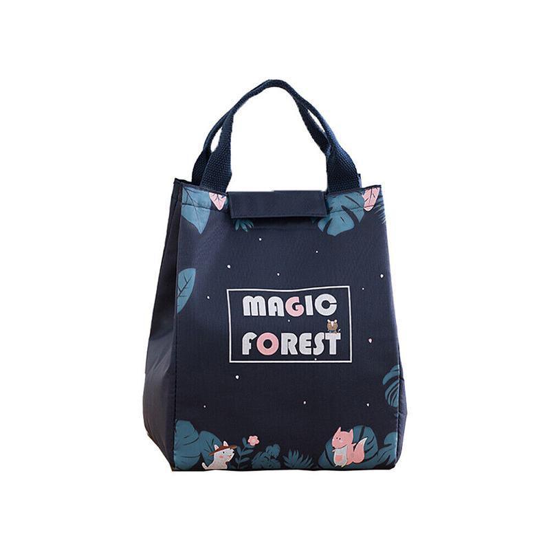 Portable Insulated Thermal Lunch Box Carry Tote Picnic Case Storage Bag 18x24x15cm - E06 (18x24x15cm)