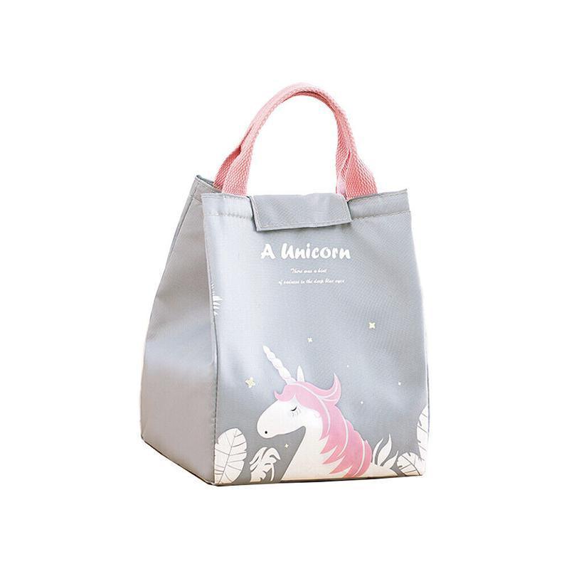 Portable Insulated Thermal Lunch Box Carry Tote Picnic Case Storage Bag 18x24x15cm - E08 (18x24x15cm)