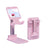 Foldable Adjustable Universal Desk Stand Holder For Mobile Phone Tablet Portable - Black