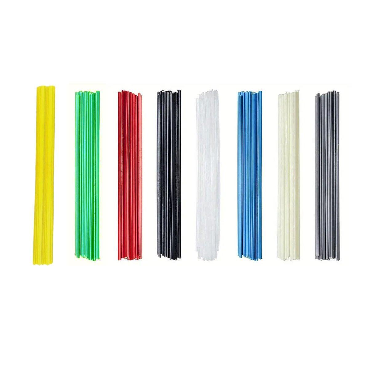 Bumper Plastic Welding Rod Torch 50CM/25CM Assorted Colours and Materials - White - PE 20cm