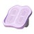 Portable Folding Stretch Board Fitness Pedal Slant Calf Ligament Trainer Tool - Purple