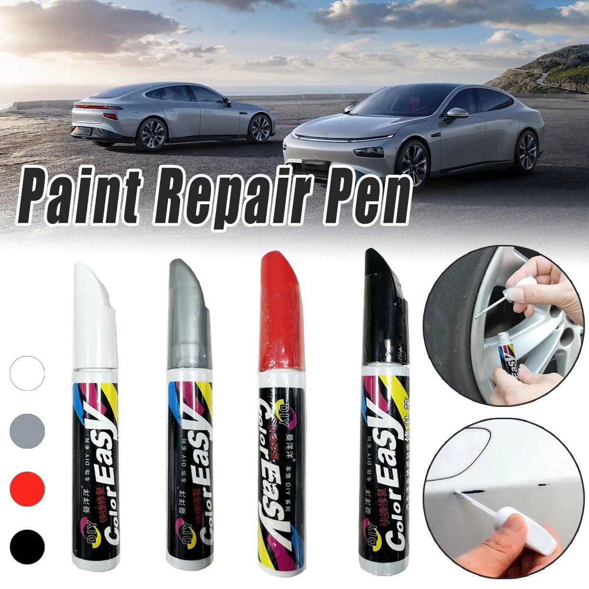 Car Scratch Repair Paint Pen Automotive Touch Up Spray for Quick Paint Fixing - Silver