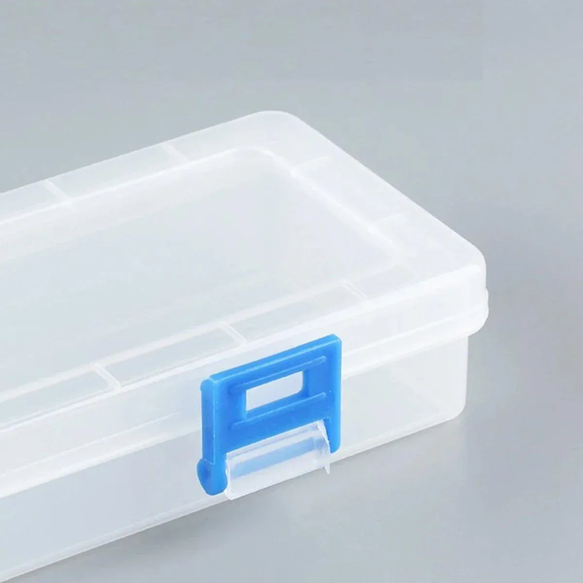 10PCS Clear Brush Storage Box for Gouache Watercolor Oil Painting Pen Holder Box