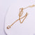 Elegant French Style Simple Pendant Necklace Women Trendy Fashion Jewelry Gift