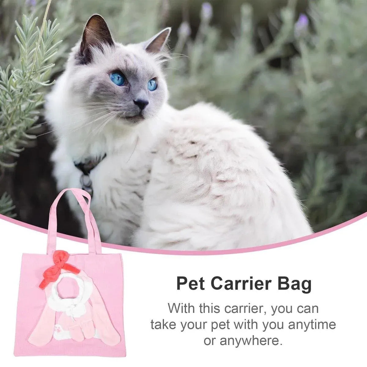 Portable One Shoulder Cat Dog Canvas Bag Breathable Pet Carrier for Travel - Yellow