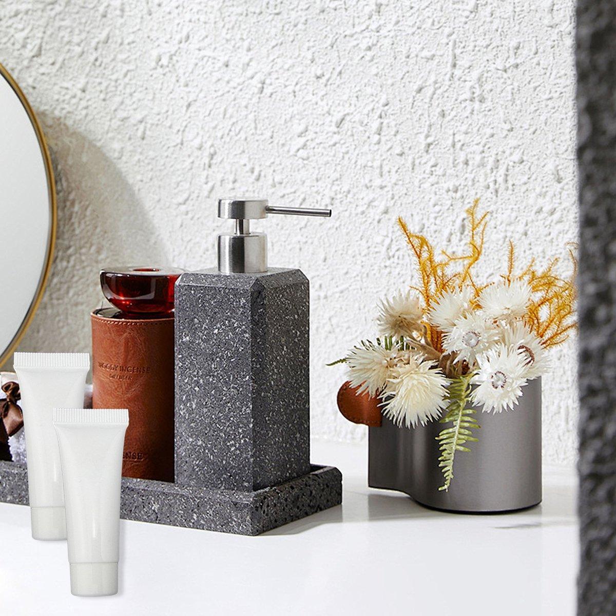 10x Soft Cosmetic Tubes for Face Wash Hand Cream Lotion Packaging Containers - 10ml