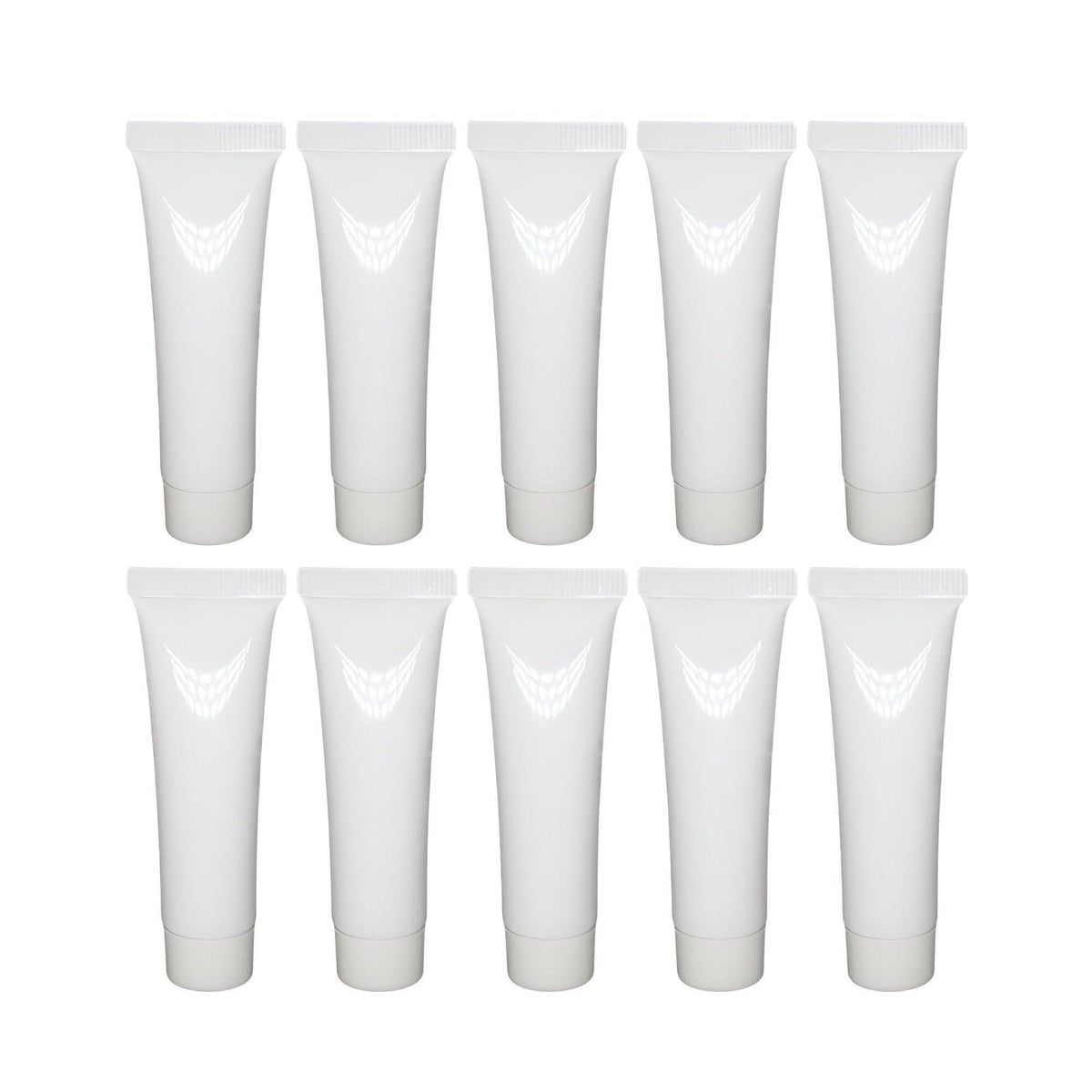 10x Soft Cosmetic Tubes for Face Wash Hand Cream Lotion Packaging Containers - 10ml