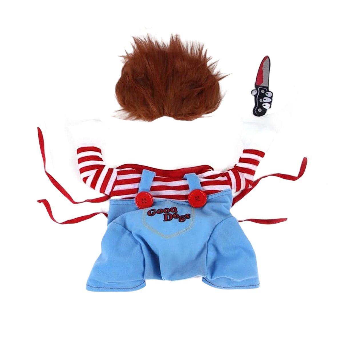 Halloween Dog Costume Pet Accessories Funny Dress Up for Small Medium Dogs - New Pirate-S