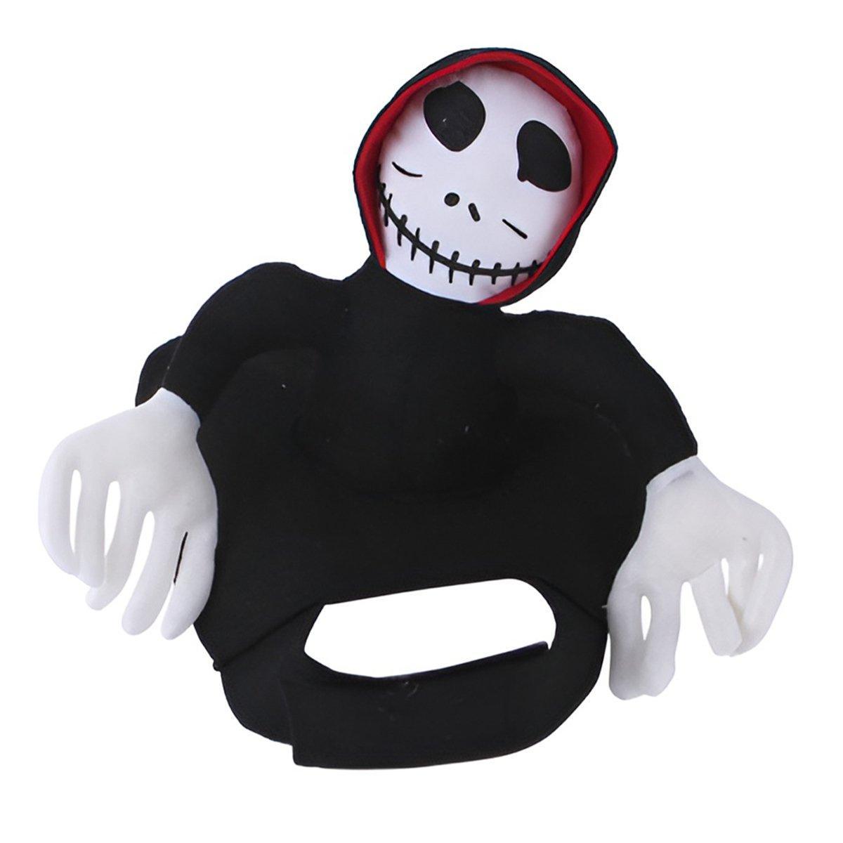 Halloween Dog Costume Pet Accessories Funny Dress Up for Small Medium Dogs - Deadly Doll-S