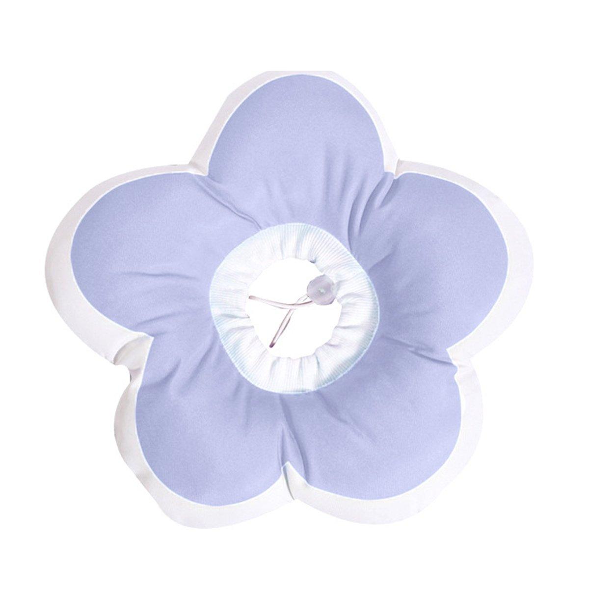 Elizabethan Cat Recovery Collar Anti Licking Pet Cone Protective Neck Ring - Yellow-L