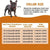 Cuban Chain Metal Dog Collar Pet Training Necklace for Small Medium Large Dogs - Gold-55cm