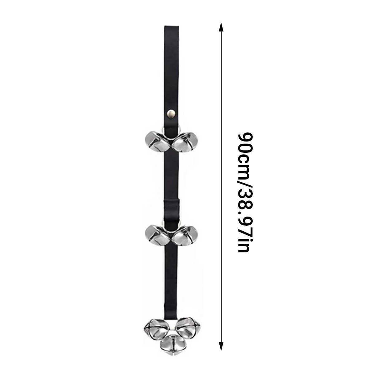 4PCS Pet Training Doorbell Rope Cat Teaser Toy Bell Interactive Play Rope Bell