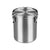 Stainless Steel Pet Food Storage Bucket Dog Cat Grain Container Bin Kitchen - 1000ml