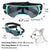 Pet Dog Sunglasses Goggles UV Eye Shield for Small Dogs Outdoor Travel Sunshade - Gold