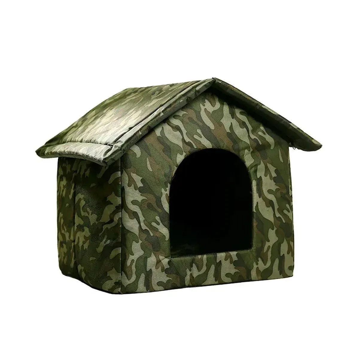 Waterproof Outdoor Cat Nest Stray Pet Hiding Nest Simple Dog House Shelter Bed - M