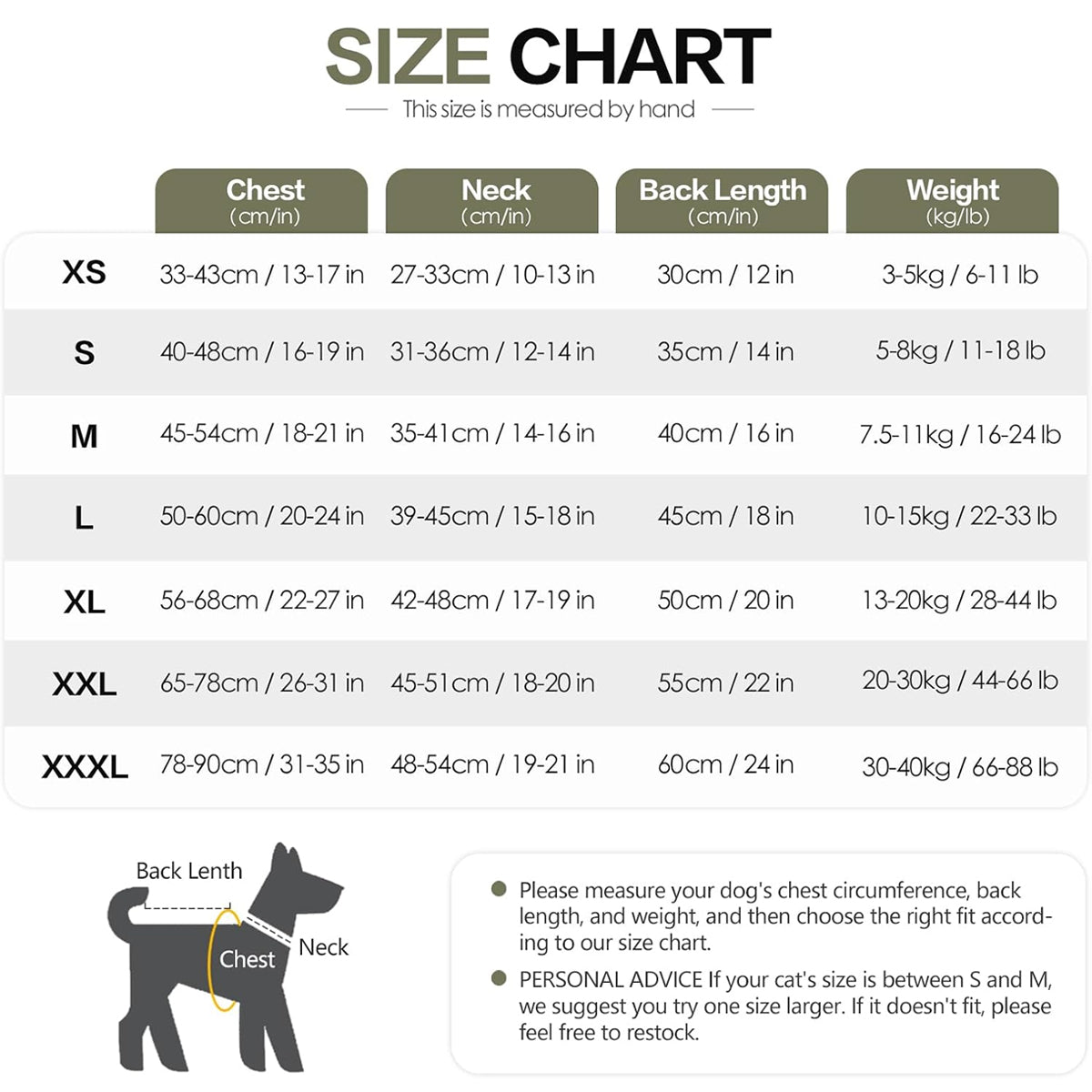 Calming Dog Vest for Stress Relief Travel Thunder Wrap Jacket for Medium Large Dogs - XS