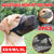 2PCS Adjustable Mesh Pet Dog Muzzle Mask Mouth Cover No Bite Strap Mouth Cover - Grey-M