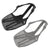 2PCS Adjustable Mesh Pet Dog Muzzle Mask Mouth Cover No Bite Strap Mouth Cover - Grey-M