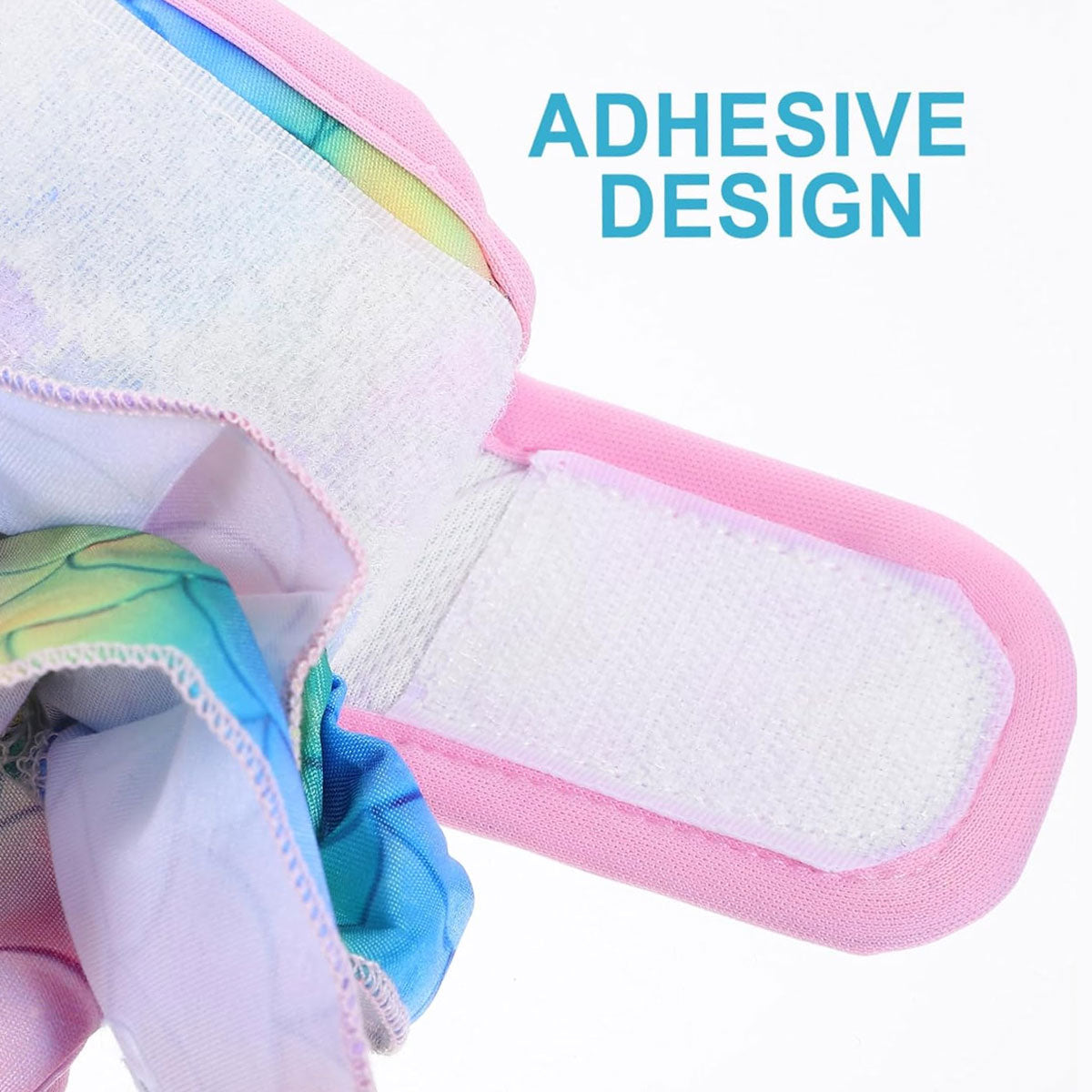 Pet Dog Diapers Female Pants Soft Breathable Underwear Reusable Sanitary Briefs - Denim Print - XS