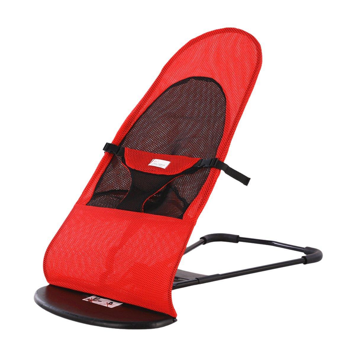 Pet Rocking Chair for Dogs Cats Foldable Pet Bed Portable Sleeping Lounger Chair - Black