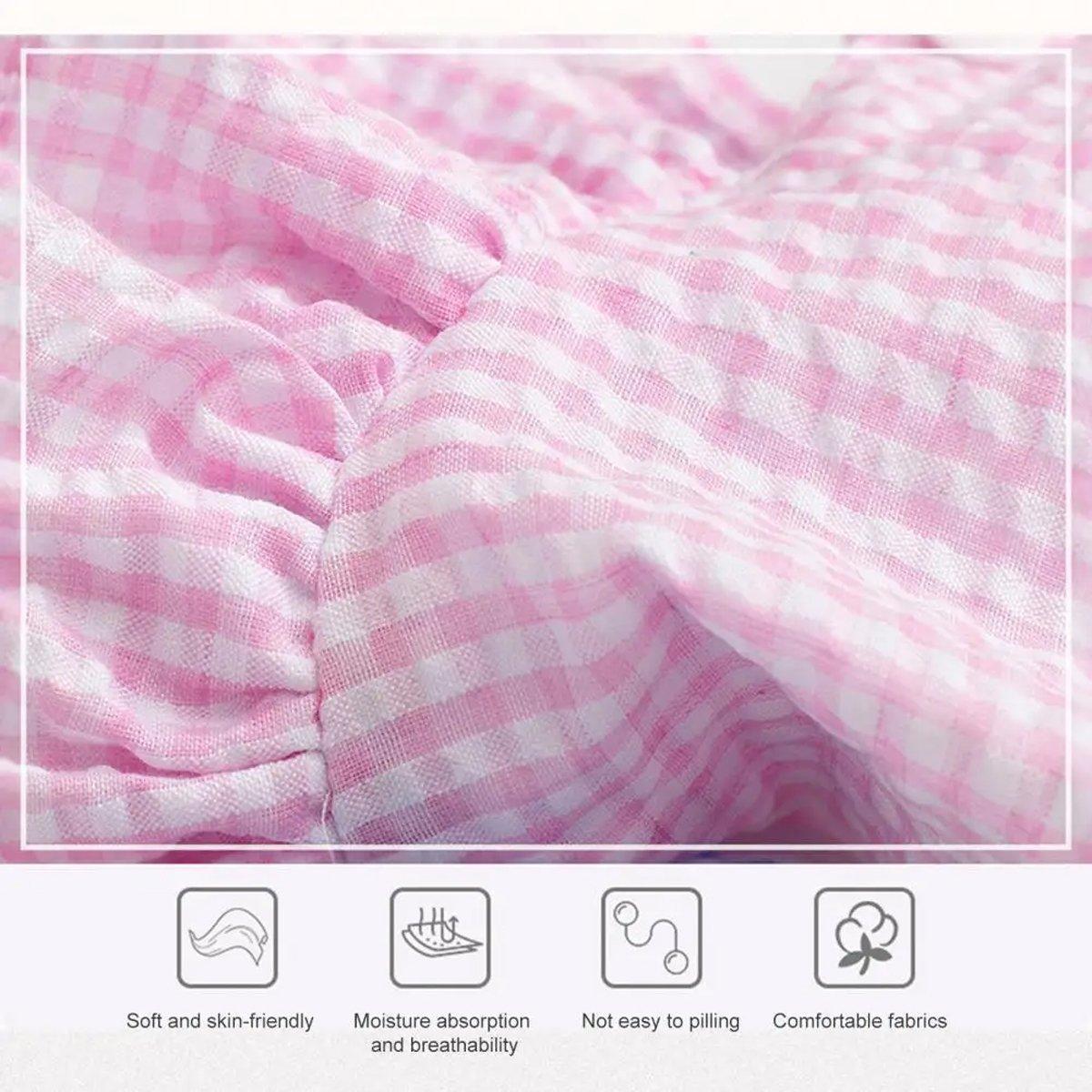 Cute Small Dog Dress Puppy Clothing Pet Apparel for Summer Fashion Outfit - Pink - XL