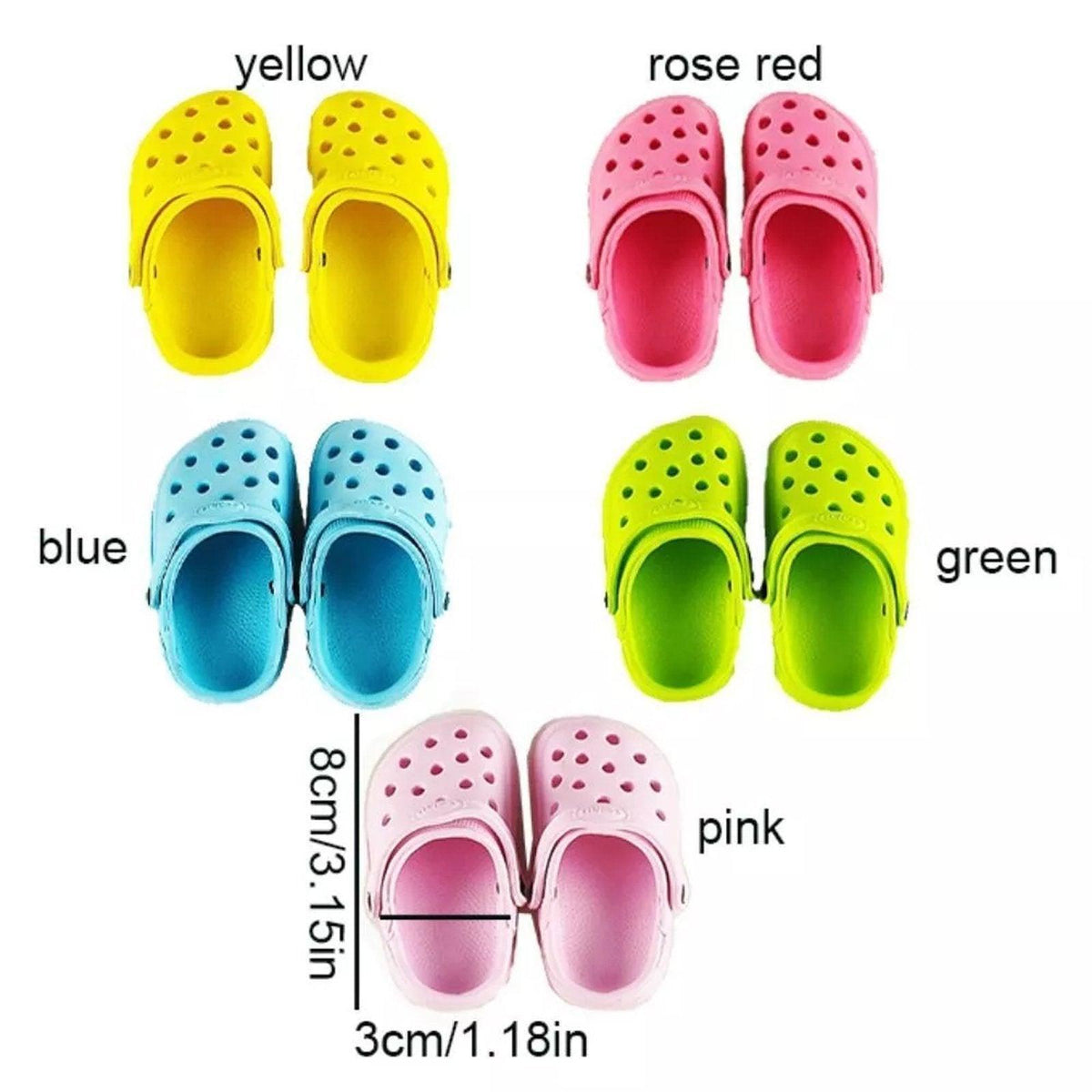 2pcs Shoe Charms Accessories for Shoes Bags Clothing Pet Shoes Decorative Set - Watermelon Pink