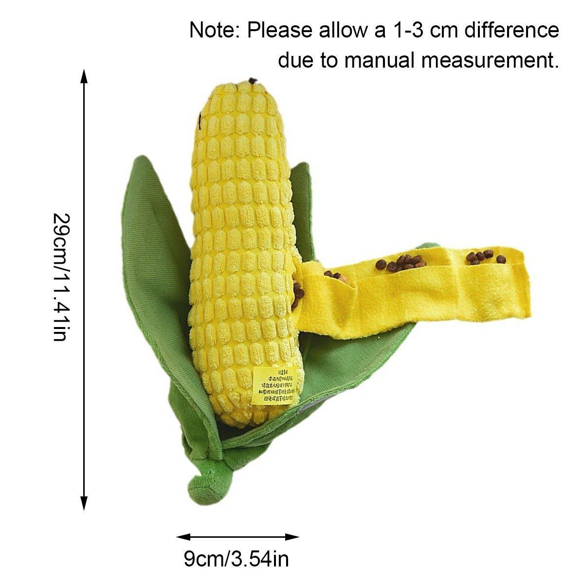 Simulation Corn Dog Chew Toy for Pets Durable Slow Feeder Toy for Dog Boredom