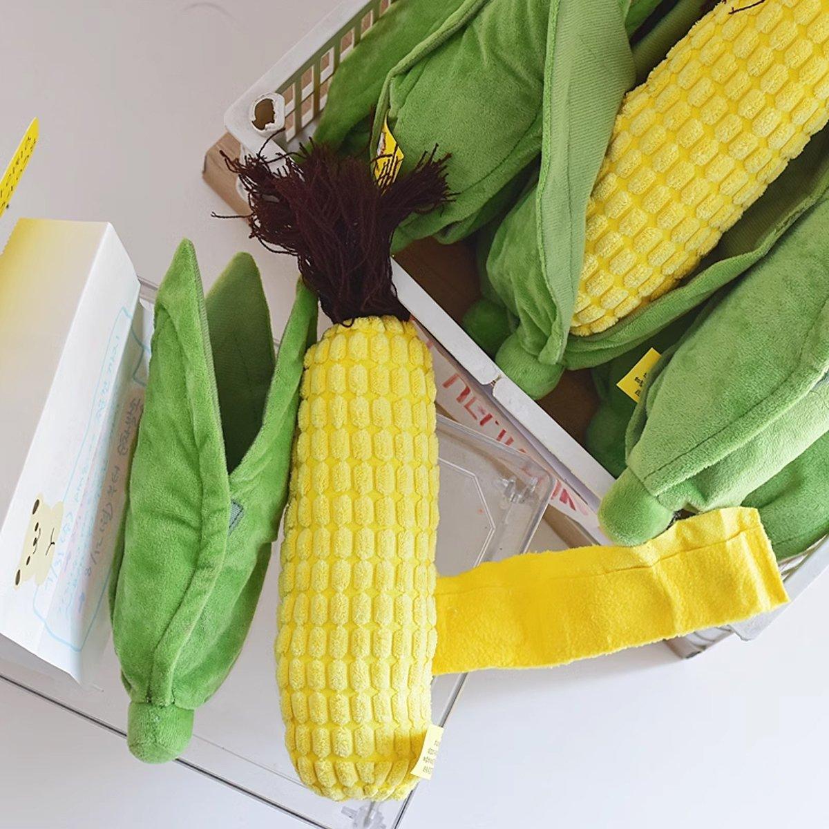 Simulation Corn Dog Chew Toy for Pets Durable Slow Feeder Toy for Dog Boredom