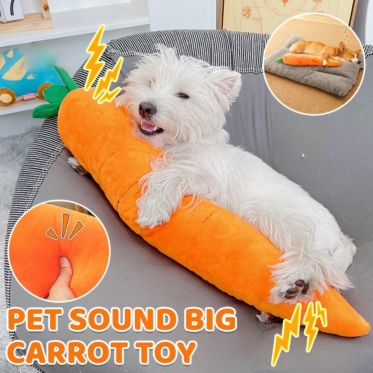 Plush Radish Toy for Pets Bite Doll Fruit Vegetable Cute Pillow Pets Education