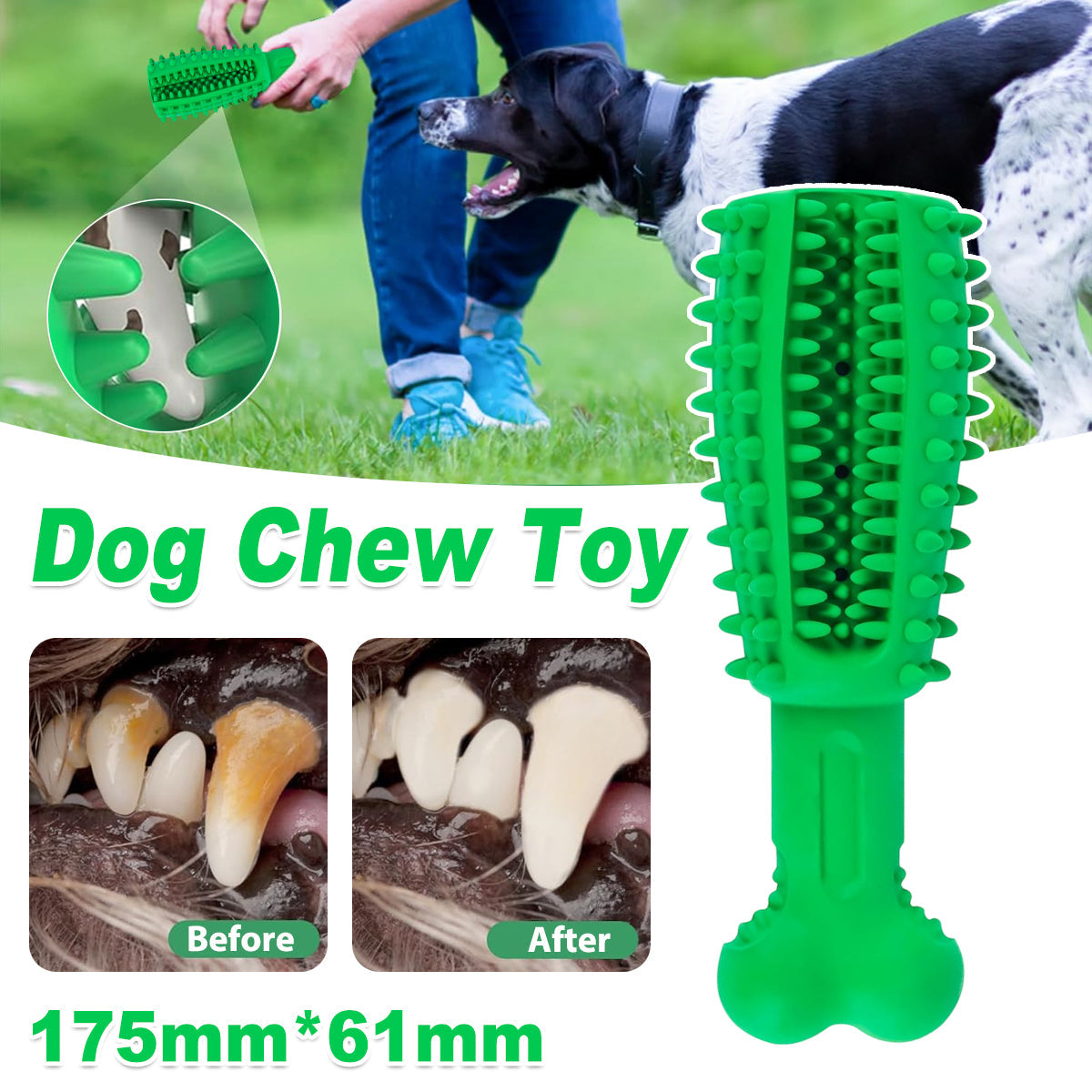 Pet Teething Sticks Dog Chew Toys Teeth Cleaning for Small Dogs Home Daily Use