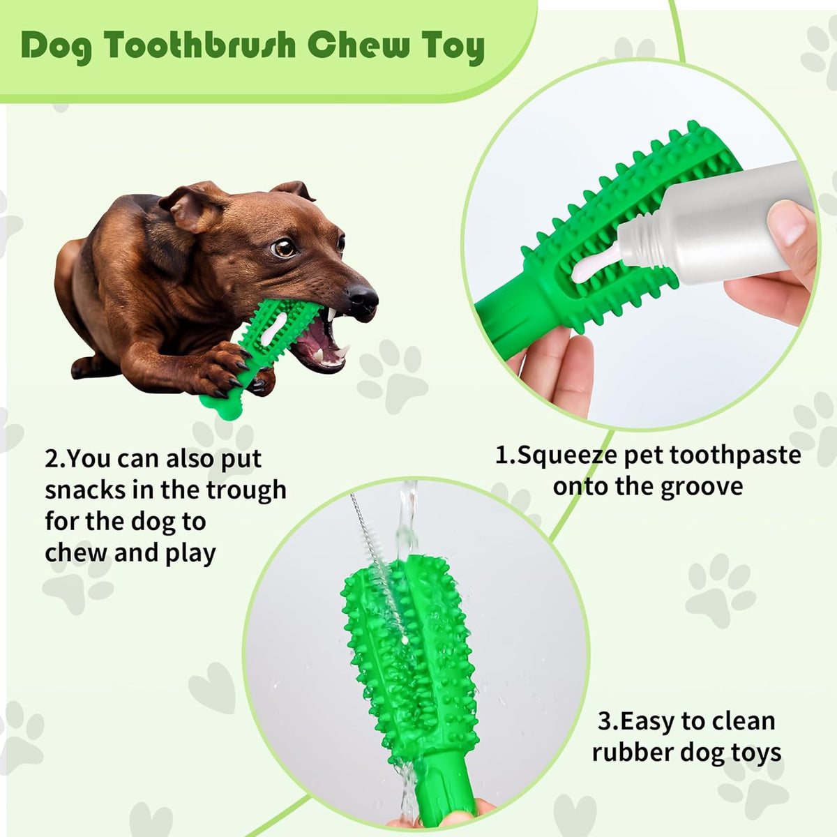Pet Teething Sticks Dog Chew Toys Teeth Cleaning for Small Dogs Home Daily Use